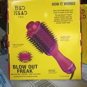 NEW TIGI Bed Head Blow Out Freak One Step Hair Dryer and Volumizer Hot A…